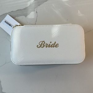 NWT Wedding Day Jewelry Box in White- Bride